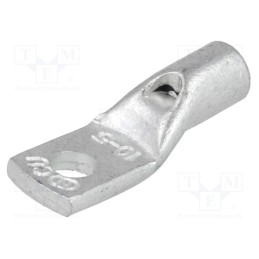 10 pcs : VA01-0045 PK105 - Tip: ring tube, M5, 10mm2, crimped, for cable, tinned, L: 32mm