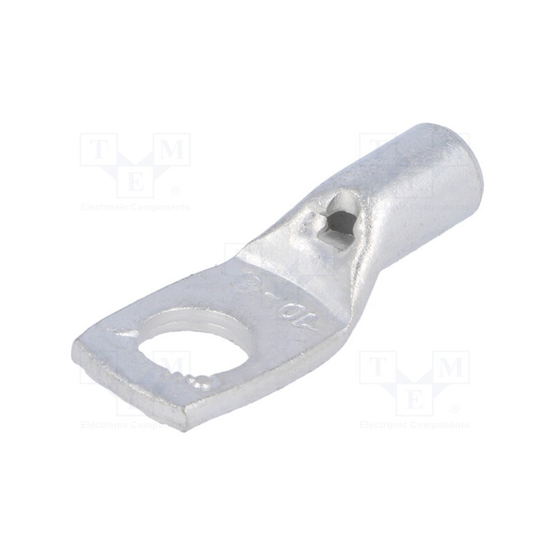 10 pcs : VA01-0047 PK108 - Tip: ring tube, M8, 10mm2, crimped, for cable, tinned, L: 34mm