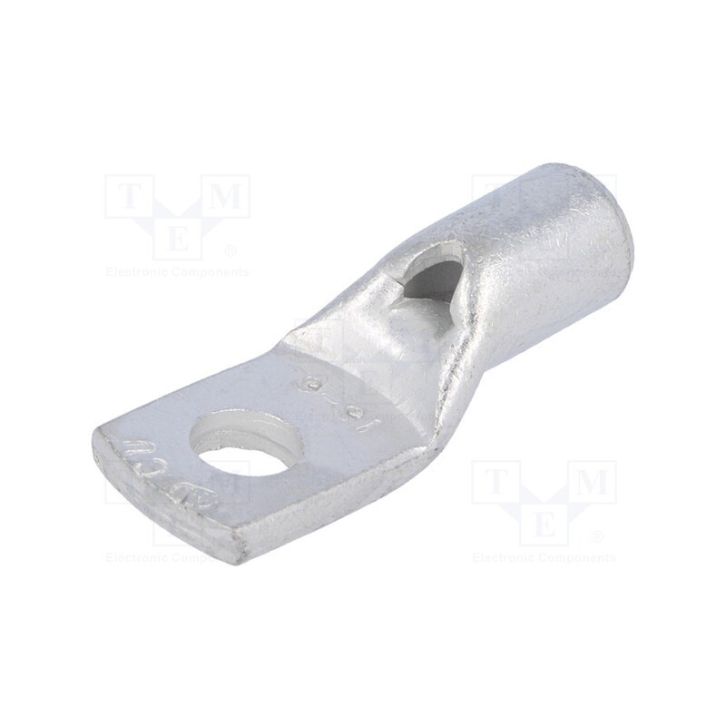 10 pcs : VA01-0049 PK166 - Tip: ring tube, M6, 16mm2, crimped, for cable, tinned, L: 34mm