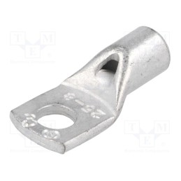 10 pcs : VA01-0051 PK258 - Tip: ring tube, M8, 25mm2, crimped, for cable, tinned, L: 37mm