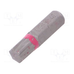 10 pcs : 27260 - Screwdriver bit, SIT, 40, Overall len: 25mm, STANDARD