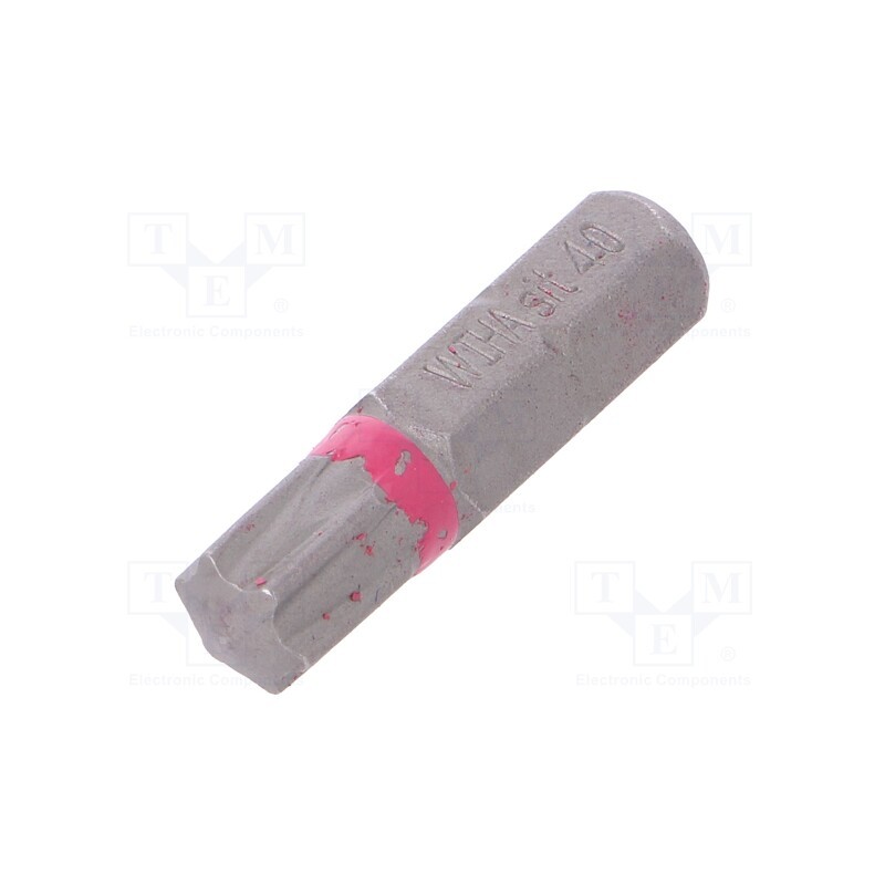 10 pcs : 27260 - Screwdriver bit, SIT, 40, Overall len: 25mm, STANDARD