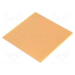 10 pcs : 810-3 - Board: universal, single sided,prototyping, W: 100mm, L: 100mm