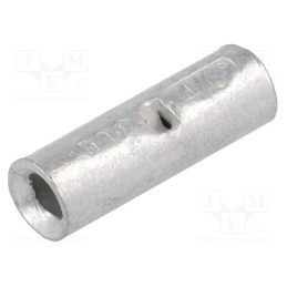 10 pcs : VA03-0036 JH6 - Tip: butt splice, copper, 6mm2, tinned