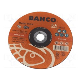 10 pcs : 3911-180-T41-IM - Cutting wheel, Ø: 180mm, Øhole: 22.23mm, Disc thick: 2mm, Class: 5*