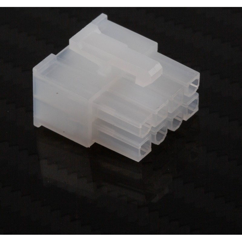 5 pcs - Molex, Mini-Fit Jr Receptacle Connector Housing, 4.2mm Pitch, 8 Way, 2 Row