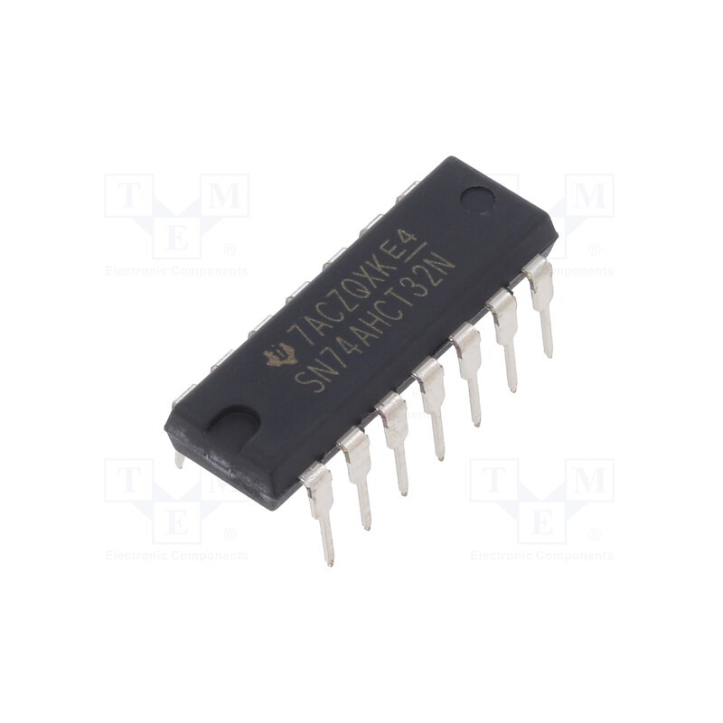 10 pcs : SN74AHCT32N - IC: digital, OR, Ch: 4, IN: 2, CMOS,TTL, THT, DIP14, 4.5÷5.5VDC,