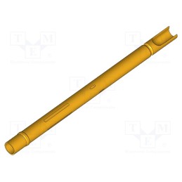 10 pcs : KS-100 30 25 - Test probe socket, Contact plating: gold-plated, soldered