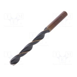 10 pcs : 62600900100 - Drill bit, for metal, Ø: 9mm, L: 125mm, Working part len: 81mm