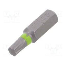 10 pcs : 27258 - Screwdriver bit, SIT, 25, Overall len: 25mm, STANDARD
