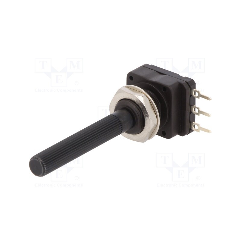 10 pcs : PC16SH10IP06104A2020TA - Potentiometer: shaft, single turn, 100kΩ, 200mW, THT, 6mm, plastic