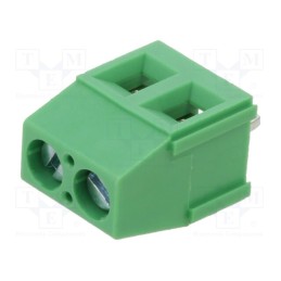 10 pcs : VI0221520000G - PCB terminal block, ways: 2, angled 90°, terminal, on PCBs, 300V