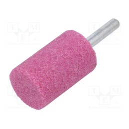 10 pcs : MA.035 - Grindingstone, Ø: 25mm, Ø: 6mm, Tip mat: aluminium oxide