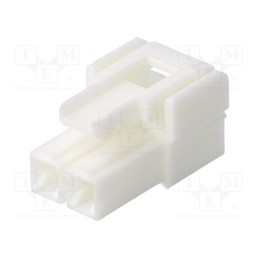 10 pcs : VLP-02V-1 - Plug, wire-wire/PCB, female, PIN: 2, w/o contacts, for cable, 6.2mm