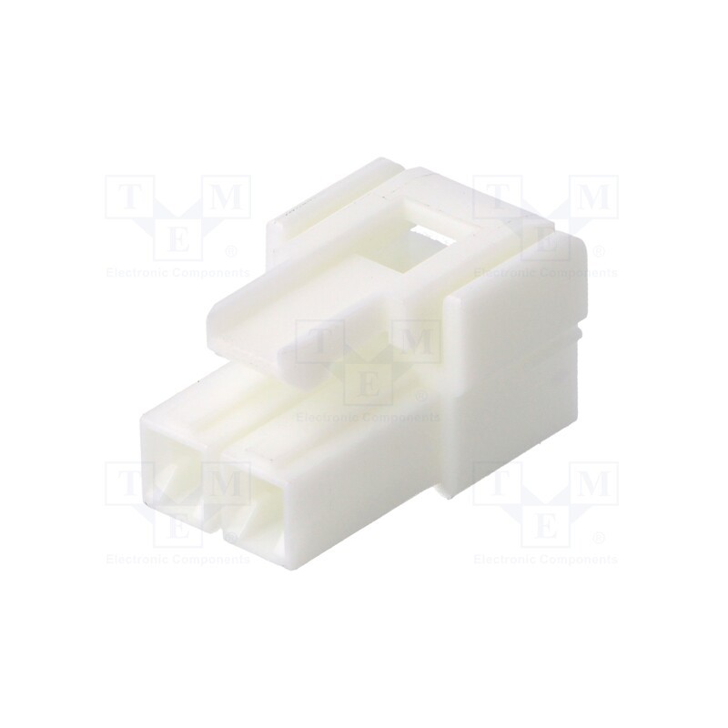 10 pcs : VLP-02V-1 - Plug, wire-wire/PCB, female, PIN: 2, w/o contacts, for cable, 6.2mm