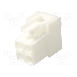 10 pcs : VLP-04V-1 - Plug, wire-wire/PCB, female, PIN: 4, w/o contacts, for cable, 6.2mm