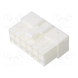 10 pcs : VLP-12V - Plug, wire-wire/PCB, female, PIN: 12, w/o contacts, for cable, 600V