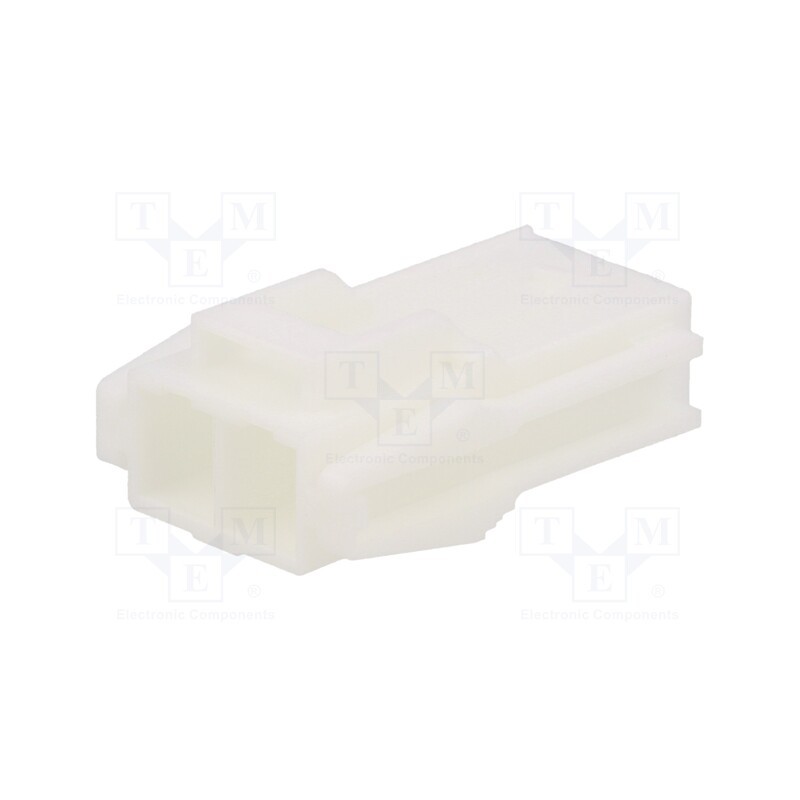 10 pcs : VLR-02V - Plug, wire-wire, male, PIN: 2, w/o contacts, for cable, 6.2mm, 600V