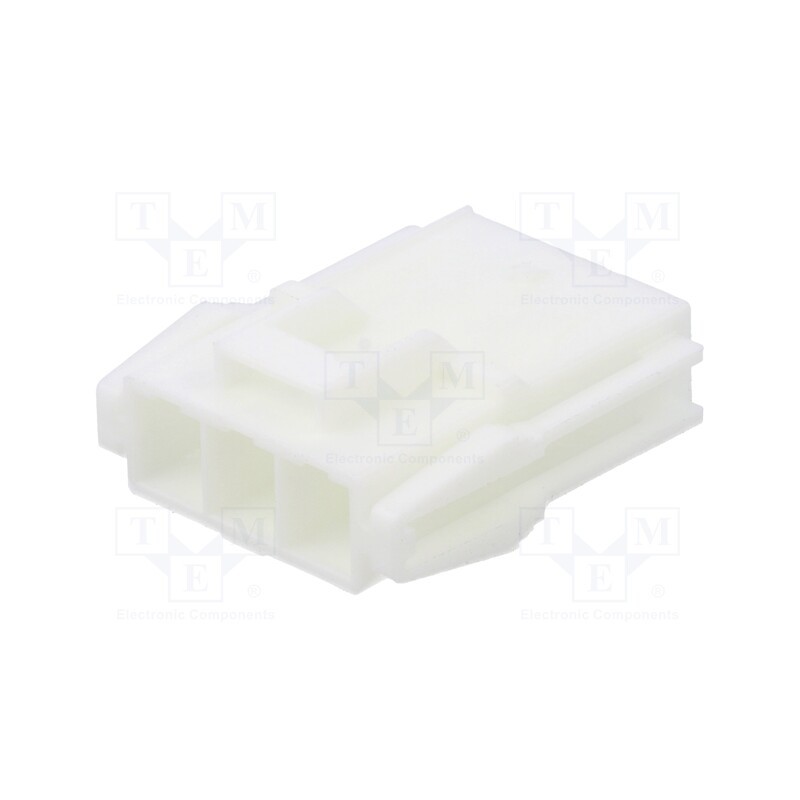 10 pcs : VLR-03V - Plug, wire-wire, male, PIN: 3, w/o contacts, for cable, 6.2mm, 600V