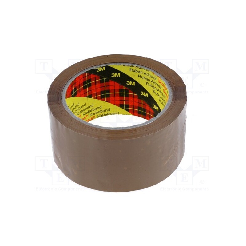 10 rol : 7100135770 - Packing tapes, L: 66m, Width: 48mm, brown, Tensile strength: 45N/cm