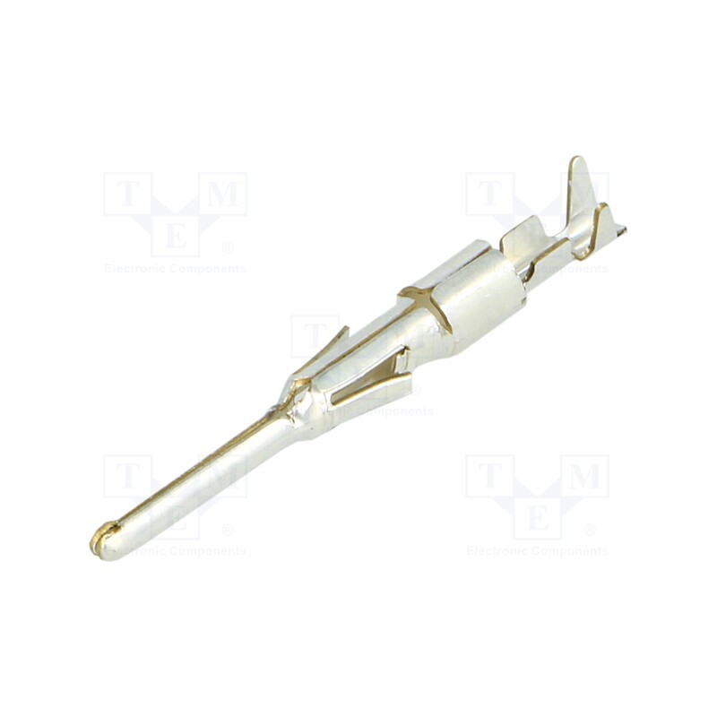 10 pcs : VN0101600031 - Contact, male, 1.6mm, silver plated, 0.14÷0.5mm2, 26AWG÷20AWG