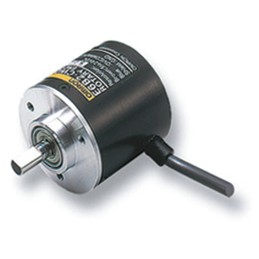 1 pcs - Omron E6F-A Series Absolute Absolute Encoder, 360 ppr, NPN Open Collector Signal, Solid Type, 10mm Shaft
