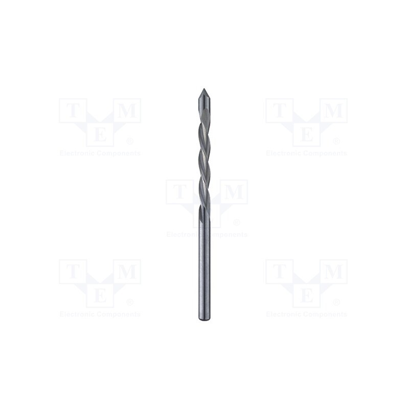 10 pcs : M.5910 - Fast cutting mill, Ø: 3.2mm, Ø: 3.2mm, gypsum, Tip: spiral
