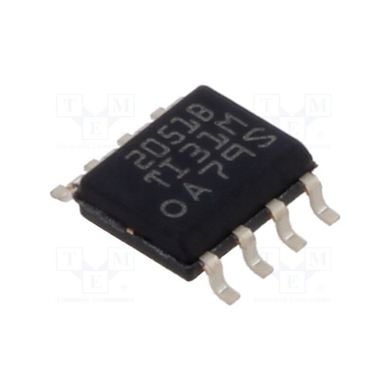 10 pcs : TPS2051BDR - IC: power switch, high-side, 0.5A, Ch: 1, N-Channel, SMD, SO8