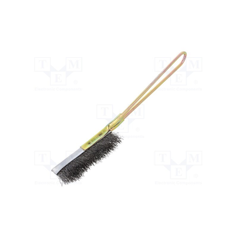 10 pcs : 496.82 - Brush, wire, steel, metal, 235mm