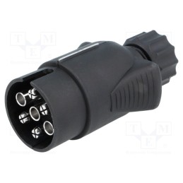 10 pcs : W12-T7-31NI - Connector: automotive, plug, for cable, PIN: 7, screw terminal
