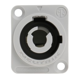 1 pcs - Neutrik Mains Plug, 20A, Panel Mount, 250 V