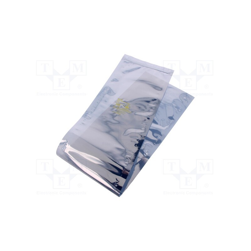 20 pcs : 300630 - Protection bag, ESD, L: 762mm, W: 152mm, Thk: 71um, &lt,100GΩ