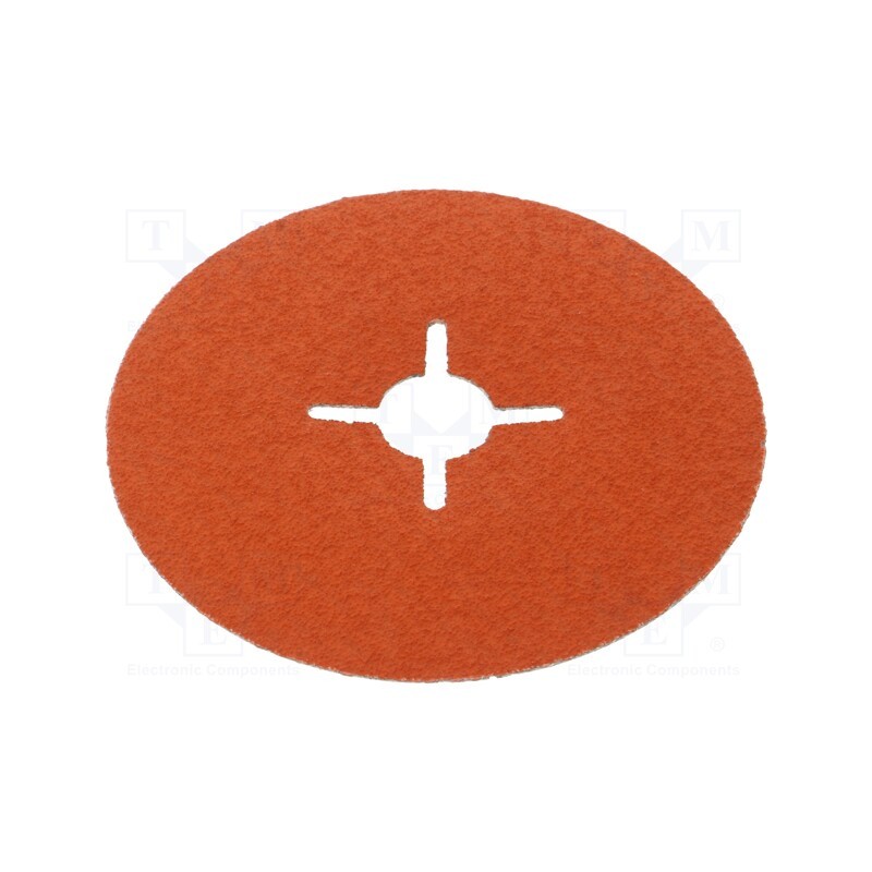 10 pcs : 787C 125X22MM P 80 - Wheel, 125mm, fiber, Granularity: 80