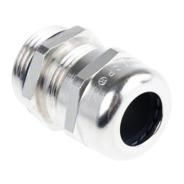 1 pcs - Lapp SKINTOP Series Metallic Nickel Plated Brass Cable Gland, PG13.5 Thread, 5mm Min, 12mm Max, IP68