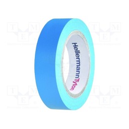 20 rol : 710-00100 HELATAPE FLEX15 - Tape: electrical insulating, W: 15mm, L: 10m, Thk: 150um, blue, 220%