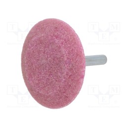 10 pcs : MH.004 - Grindingstone, Ø: 50mm, Ø: 6mm, Tip mat: aluminium oxide
