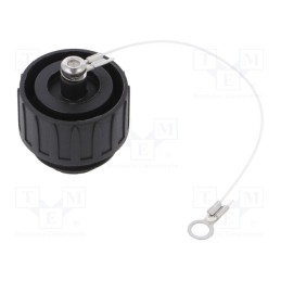 10 pcs : WA22G2 - Protection cover, WA22, IP67, external thread,threaded joint