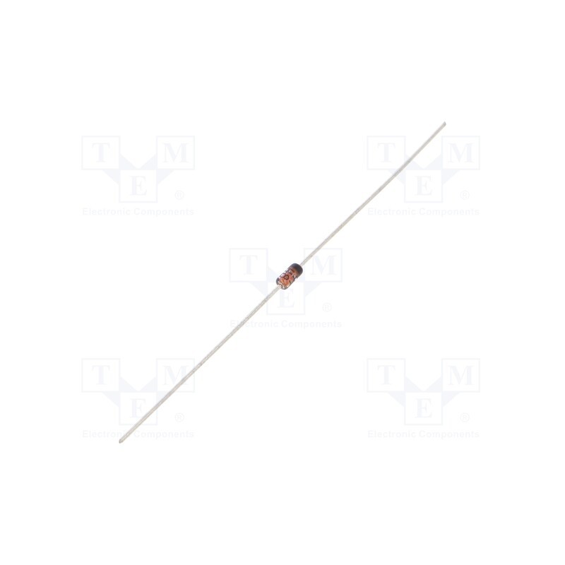 10 pcs : NTE519 - Diode: rectifying, THT, 100V, 300mA, Ifsm: 2A, DO41, Ufmax: 1V, 8ns