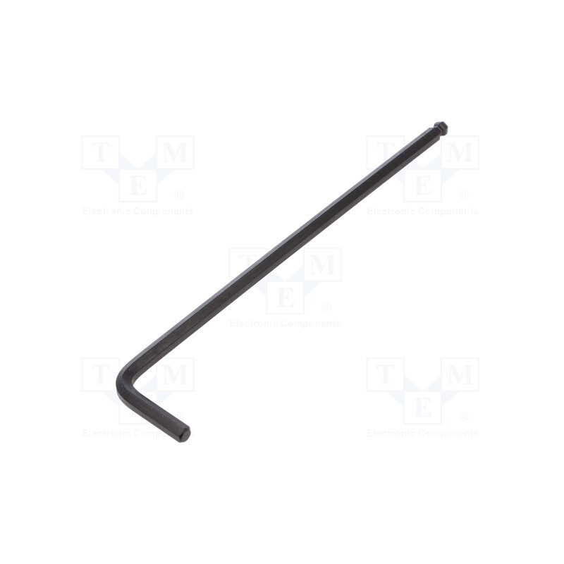 10 pcs : 3872 - Wrench, hex key,spherical, HEX 5mm, Overall len: 163mm