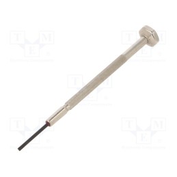 10 pcs : 12290214 - Screwdriver, slot, precision, SL 1,4, Blade length: 21mm