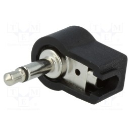 10 pcs : WKLS 2 - Plug, Jack 3,5mm, male, mono, ways: 2, angled 90°, for cable