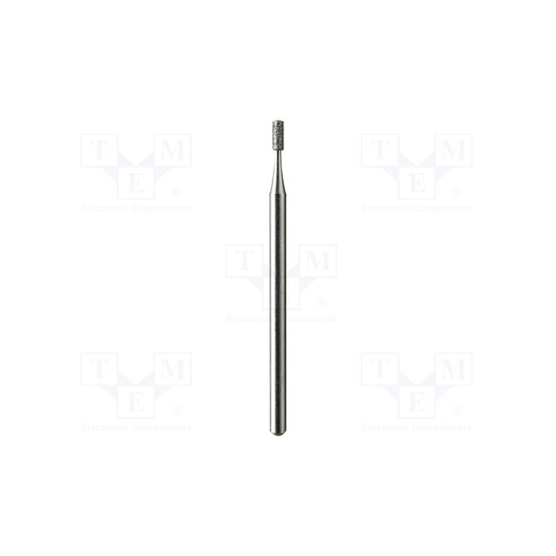 10 pcs : M.1925 - Diamond mill, Ø: 1.5mm, Ø: 2.35mm, ceramic grinding, L: 38.2mm