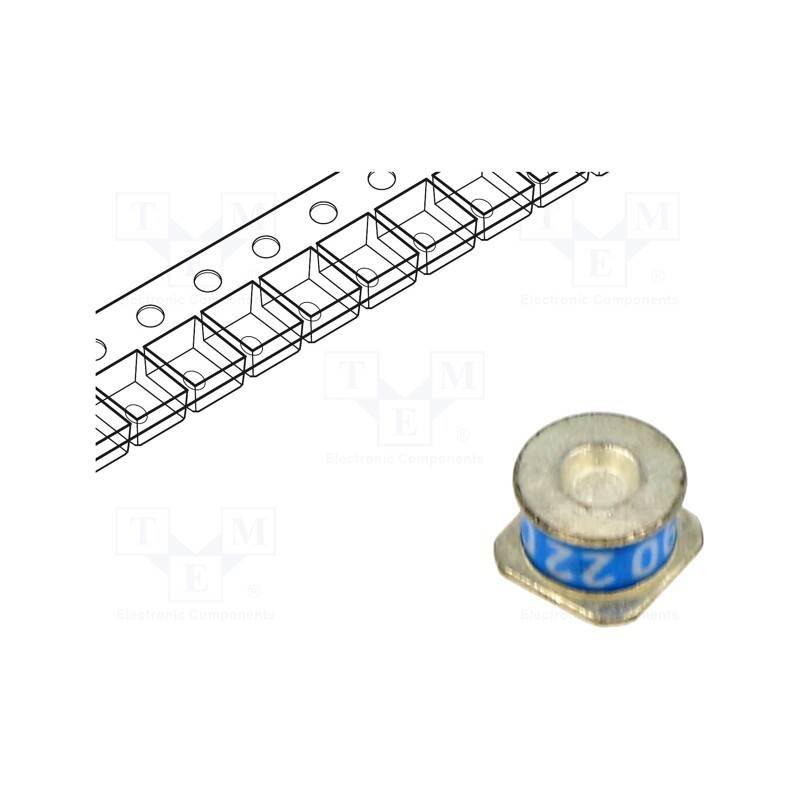 10 pcs : SL1002A090SM - Arrester: surge arrester, SMD, Ø4x6.2mm, 90V, 10GΩ, 5kA, GDT