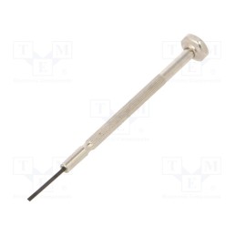 10 pcs : 12290212 - Screwdriver, slot, precision, SL 1,2, Blade length: 21mm