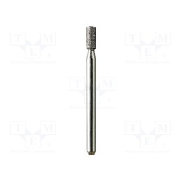 10 pcs : M.1935 - Diamond mill, Ø: 3.2mm, Ø: 2.35mm, ceramic grinding, L: 38.2mm
