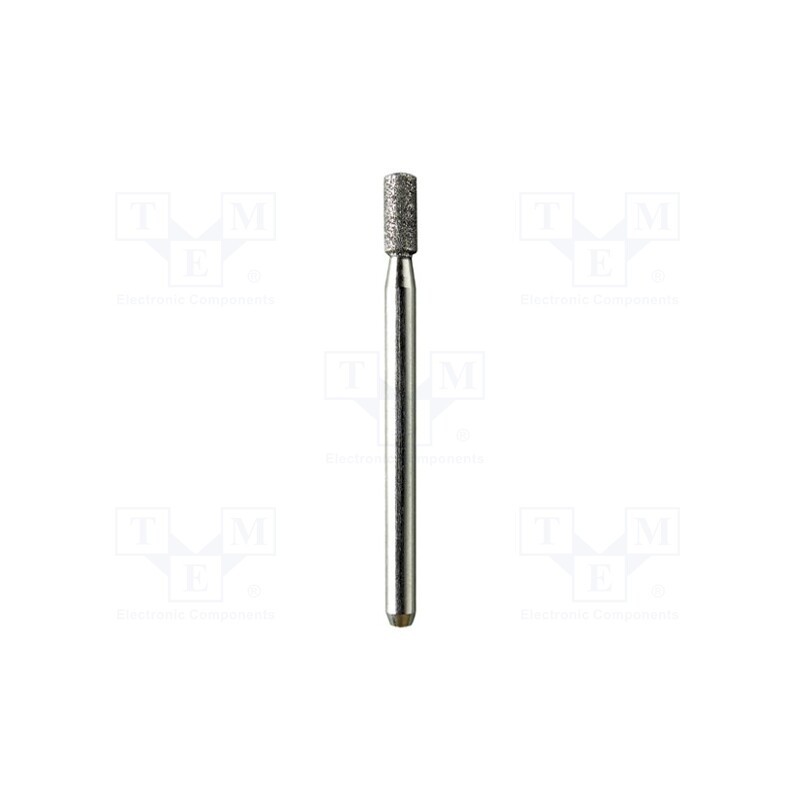 10 pcs : M.1935 - Diamond mill, Ø: 3.2mm, Ø: 2.35mm, ceramic grinding, L: 38.2mm