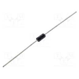 10 pcs : NTE116 - Diode: rectifying, THT, 600V, 1A, Ifsm: 30A, DO41, Ufmax: 1.1V