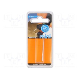 10 pcs : M.1910 - Diamond mill, 1.4mm, Ø: 2.35mm