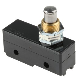 1 pcs - Omron Plunger Limit Switch, NO/NC, IP00, SPDT, Thermosetting Resin Housing, 500V ac Max, 15A Max