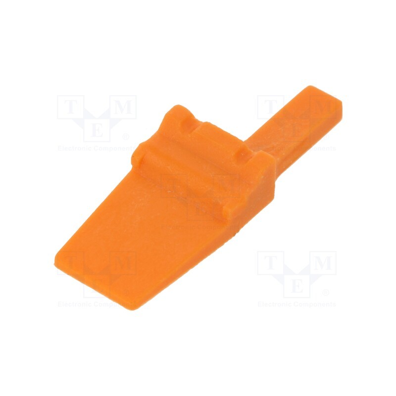 10 pcs : WM-2P - Accessories: secondary lock, DTM, male, PIN: 2, orange, DTM04-2P